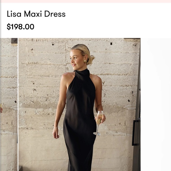 Show Me Your MuMu Dresses & Skirts - Show Me Your MuMu Black Maxi Dress
